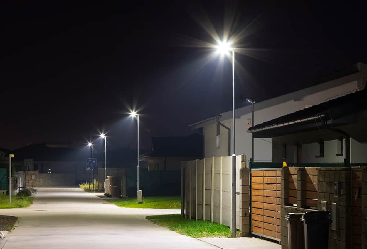 LED-Straßen­beleuchtung bei Elektro Kamali in Hanau