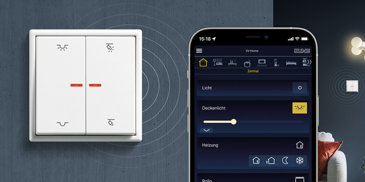 KNX RF Taster bei Elektro Kamali in Hanau